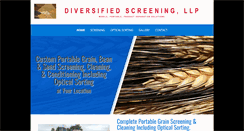 Desktop Screenshot of diversified-screening.com